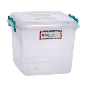 8.5L Storage Box – Mobile – Clip and Lock – Colour Options – Pack of 5