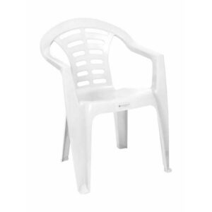 Plastic Chair – Low Back – Madrid – White