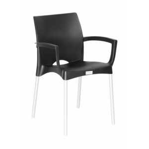 Plastic Chair – Alexis – Black