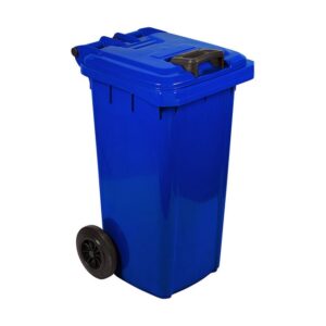 80L Wheelie Bin – Plastic – 2 Wheel – Colour Options – Pack of 5