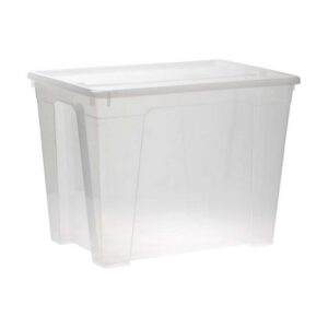 65L – Storage Box – Plastic – Colour Options – Pack of 5