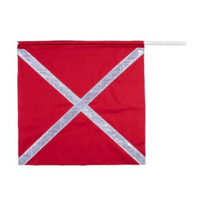 Traffic Road Flag and Pole – 1M – SXS403