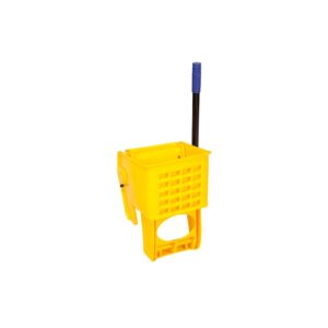 Double Trolley Plastic Mop Wringer – For 50L Econo Bucket – Yellow