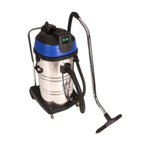 Wet and Dry Vacuum Cleaner – Kingfisher – Stainless Steel – 2 Motors – 2000W – 80L