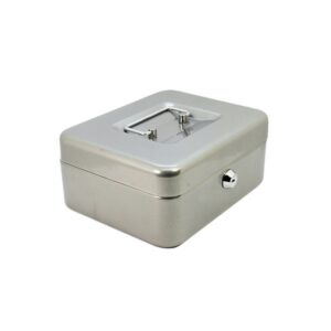 Steel Cash Box – 20 x 16 x 9cm – Colour Options