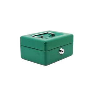Steel Cash Box – 15 x 12 x 8cm – Colour Options