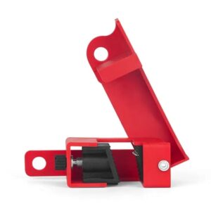 Lockout Circuit Breaker – Grip Tight – Medium – Nylon – Red – 9 x 4.5 x 2cm