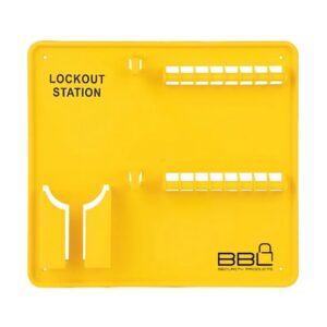 Lockout Station – Holds 16 Locks – 36 x 35 cm