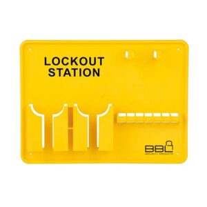 Lockout Station – Holds 7 Locks – 38.5 x 29 cm