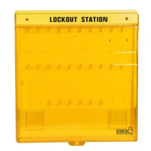 Lockout Station – Holds 60 Locks – 63 x 8.5 x 58 cm