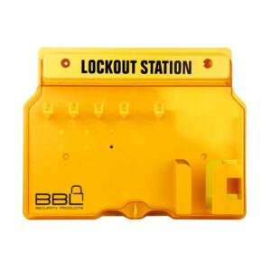 Lockout Station – Holds 10 Locks – 40.6 x 6.5 x 31.5cm
