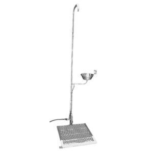 Single Column Safety Shower – Foot Operated – 70 x 30 x 230 cm