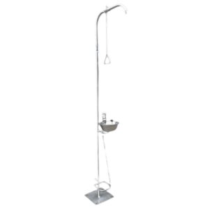 Single Column Safety Shower – Hand and Foot Operated Shower – 30 x 60 x 230 cm
