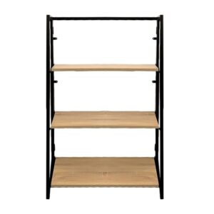 Shelving – 3 Tier – Wood and Steel – 65 x 32 x 101 cm – HH300106