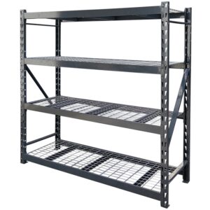Steel Shelving – Heavy Duty – Initial Bay – 4 Shelves – Flat Packed – 196 x 193 x 61 cm – HH300100