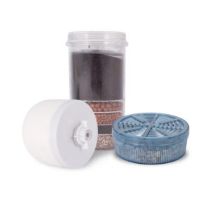 Water Filter – P&M Filter Combo – Ceramic, Carbon, and Mineral Stones