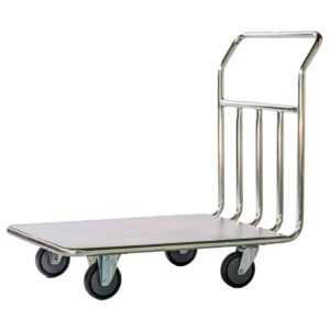Steel Platform Trolley with Wood Base – Tuff Truck – 90 x 60 cm – 300kg Carrying Capacity