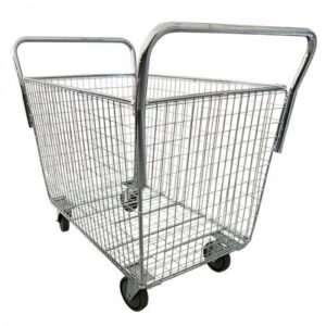 Steel Parcel Trolley – No Lid – 110 x 65 x 94cm
