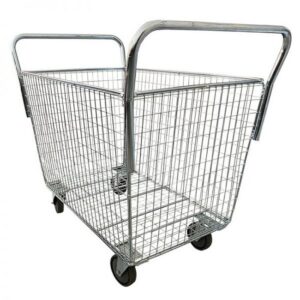 Steel Parcel Trolley – No Lid – 110 x 65 x 94cm