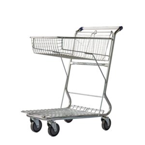 Steel Liquor Shopping Trolley – Large Metal Mesh – 160L