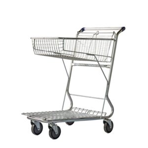 Steel Liquor Shopping Trolley – Large Metal Mesh – 160L