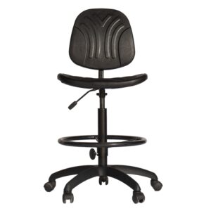 Draughtsman Chair – Plastic – Black