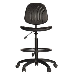 Draughtsman Chair – Plastic – Black