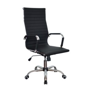 High Back Office Chair – Generic – PU Leather – Swivel and Tilt – Gas Height – Colour Options