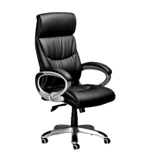 High Back Office Chair – Big Guy CEO – Heavy Duty – Swivel – Gas Height Adjustment – Colour Options