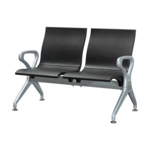 Airport Bench – Public Seating – Polyurethane – Indoor Use – Flat Packed – Two Seater – 117 x 67 x 87 cm