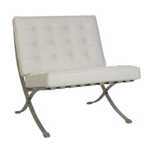 Single Seater Couch – Barcelona – Von Der Rohe – 1 Seater – Pleather – Colour Options