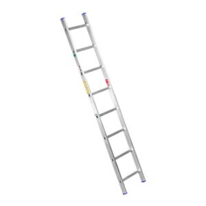 Single Aluminium Ladder – Lean-to Ladder – 8 Steps – 2.4m