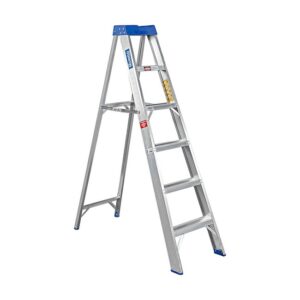Aluminium Step Ladder – Single Sided – Medium Duty – 6-Step – 1.8m