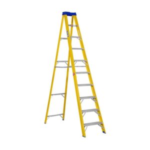 Partial Fibreglass Step Ladder – Single Sided – Industrial – 10 Steps – 3.0m