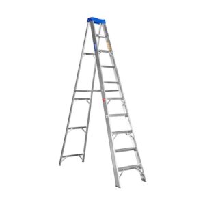 Aluminium Step Ladder – Single Sided – A-Frame – Heavy Duty Industrial – 10-Step – 3.0m