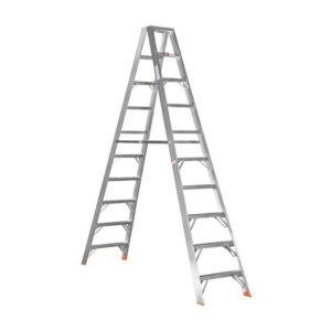 Aluminium Step Ladder – Double Sided – Heavy Duty Industrial – 10-Step – 3.0m