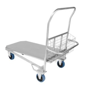 Shopping Trolley – Steel – 117 x 58 x 110 cm – Load Capacity 200kg