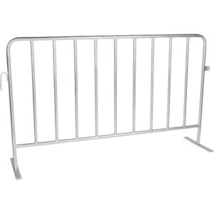 Steel Crowd Barrier – Interlocking Safety Control – 200 x 50 x 120 cm