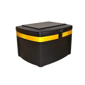 Delivery Bike Box – MKI – Reflective Tape – Plastic – 68 x 53 x 43 cm – Colour Options