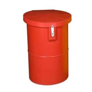Hazardous Medical Waste Bin – Plastic – 50L – 33.5 x 50 cm