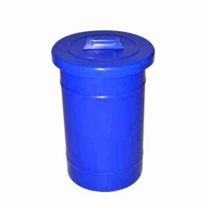 Recycle Bin with Lid – Round – Plastic – 50L – 32 (?) x 45 cm