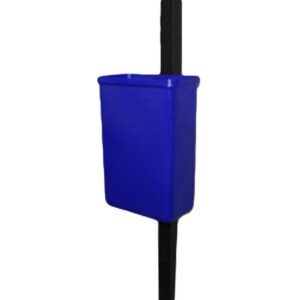 Refuse Bin – Pole Bin – Rectangular – Fixed – 50L – 39 x 21 x 60 cm