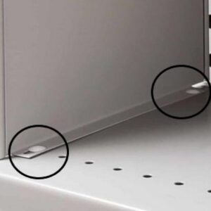 Bolted Shelving Shelf Clip – For Uni-Angle Shelf Divider