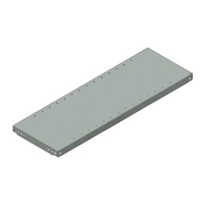 Bolted Shelving Steel Shelf – Uni-Angle – Galvanised – 91.4 x 76.2 cm