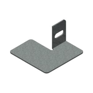 Bolted Shelving Steel Foot – Uni-Angle Quad – Galvanised