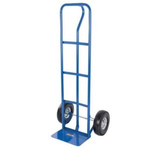 Matlock Sack Truck Trolley – P Handle – Steel – 2 Wheel – 200kg Capacity – 131.5 x 35.5 cm – Blue