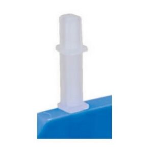 Matlock Louvre Panel Bin Riser Rods – Metal – 4 Pack – For Matlock Bins 3A, 4 & 5