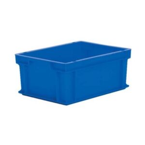 Matlock Euro Container – Polypropylene – 40 x 30 x 22 cm – Food Approved – Stackable – Chemical Resistant – Blue