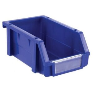 Shelf Bin – Loose Parts Warehouse Storage Container – Plastic – Large – 500mm – Blue