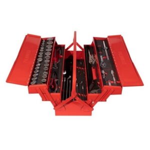 Kennedy Engineers Tool Kit 1 – 54 Pieces – Steel Cantilever Toolbox